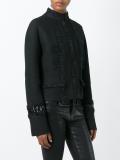 sequin embellished cropped jacket