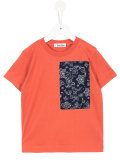 contrast pocket T-shirt 