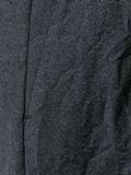 pleated tapered trousers