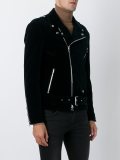 velvet biker jacket