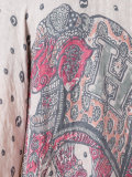 printed cape 