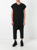 lateral slit T-shirt