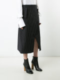 tailored wrap skirt 