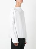 boat neck sweatshirt 