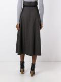 A-line high-rise skirt