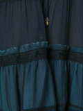 tiered colour block dress