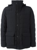 detachable hood padded jacket