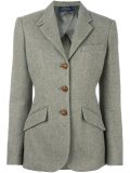 three button fitted jacket