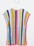 chevron pattern kaftan 