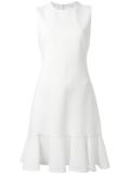 peplum hem dress