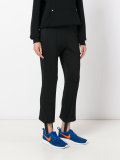 side-striped track trousers