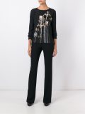 floral intarsia sweater