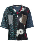 multi-print T-shirt