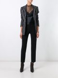tapered tailored trousers
