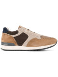 contrast panel sneakers 