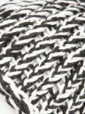 bicolour knit beanie
