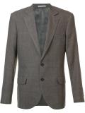 two-buttons notched lapel blazer