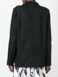 ruffle collar poplin top