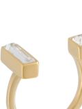 baguette two finger ring