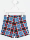 checked shorts 