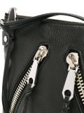 double zipped crossbody bag