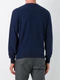 cable knit long sleeve sweater
