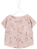 tennis racket print T-shirt 