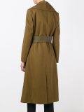 tie belted waist coat