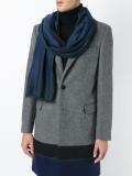 raw edge scarf