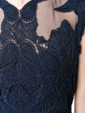 macrame lace mini dress 