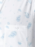 water drops print shirt 