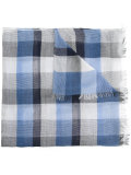 checked scarf