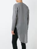 'Cassaro' long back button down shirt