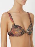 printed bikini top