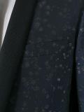 embroidered shawl lapel jacket
