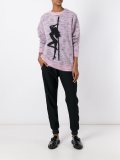 oversized jaquard girl jumper
