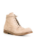 long hair ankle boots 