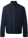 band collar zipped jacket