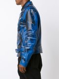 trompe-l'oeil biker jacket