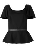 peplum hem T-shirt 