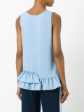 ruffle hem tank