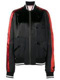 bomber jacket with contrasting arms 