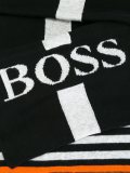 logo knit scarf