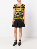 chain print T-shirt
