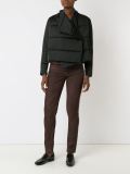 wrap around padded jacket