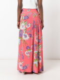 floral maxi skirt