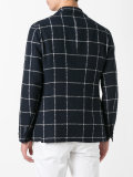 checked blazer