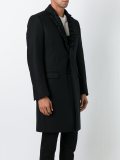 lamb fur lapel overcoat