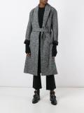 bouclé coat