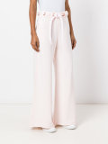 rope belt palazzo pants